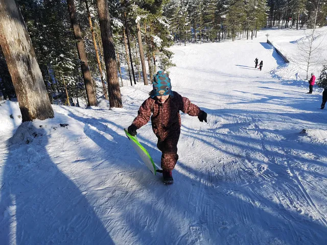 The ski resort Hiittenharju