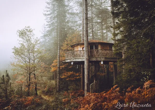 Cabañas en los árboles, Zuhaitz-etxeak