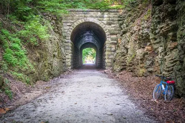 Katy Trail - Rocheport Tunnel