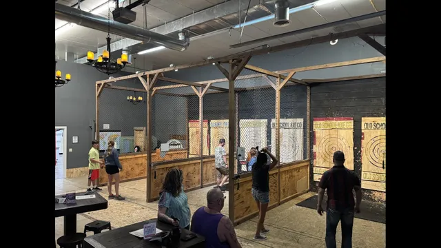Old School Arcade and Axe Throwing