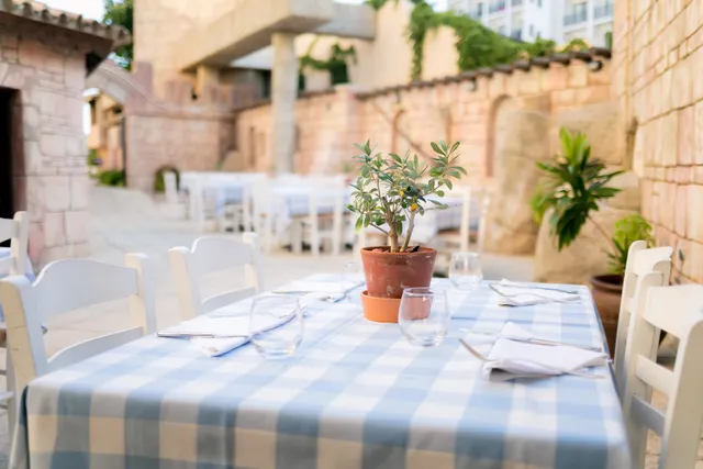 Petrino local tavern at Golden Bay Beach Hotel