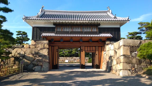 Takamatsu Castle Sakuragomon Gate Ruins
