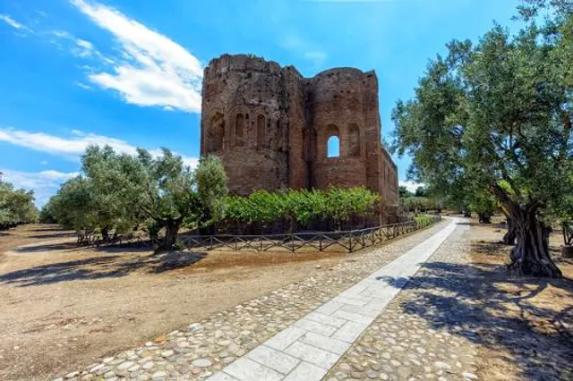 Ruins of the Basilica of Saint Mary 'della Roccella'