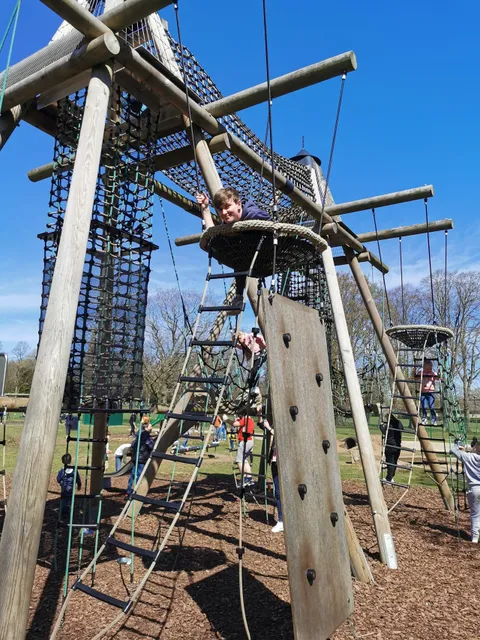 The Leys splash park and playground