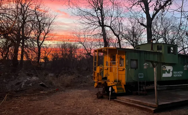 Unique Train Caboose Tiny House & event space