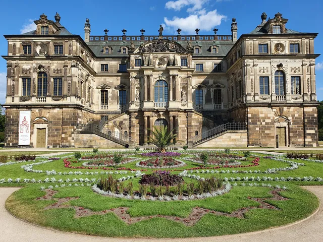 Large garden Dresden and Dresden Park Railway