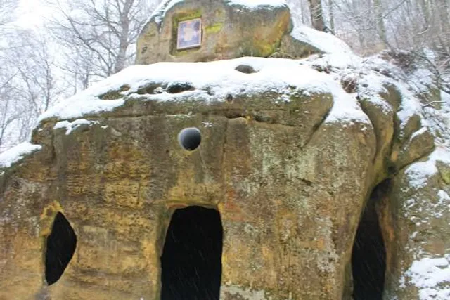 Cave Monastery in Rozhirche