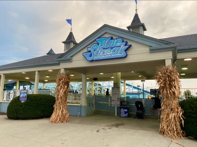 Blue Streak at Cedar Point
