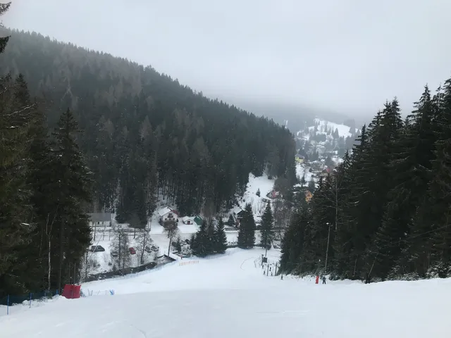 Skiareál Nové Hamry – U řeky