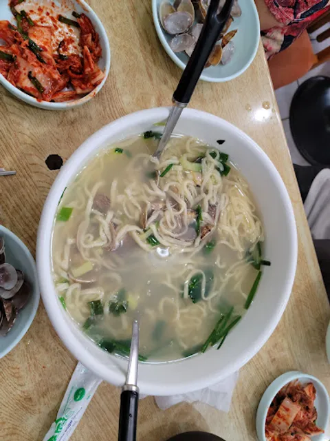 이조바지락칼국수