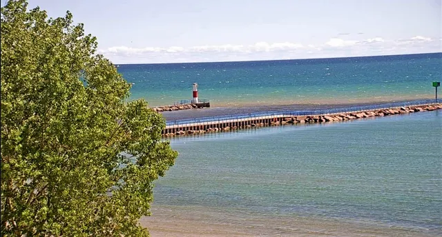 Two Rivers North Pierhead Light Tower