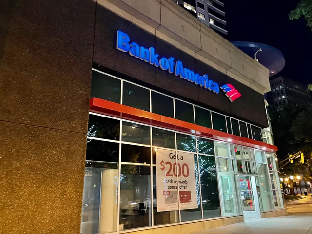Bank of America (with Drive-thru ATM)