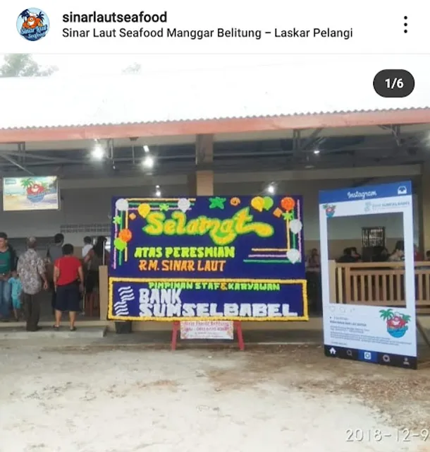 RM SINAR LAUT SEAFOOD MANGGAR BELITUNG