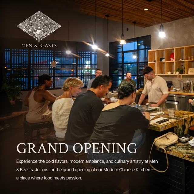 Men & Beasts | Modern Chinese Restaurant & Tea Lounge - Los Angeles, CA