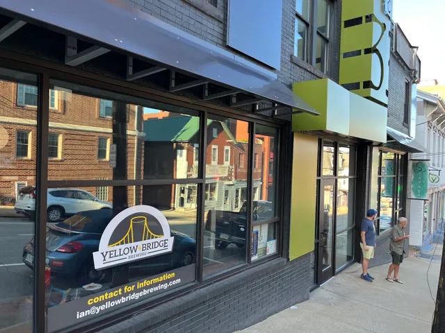 Yellow Bridge Brewing Tap & Table