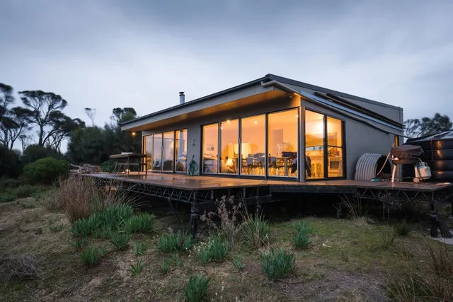 Sawyers Bay Shacks, Flinders Island