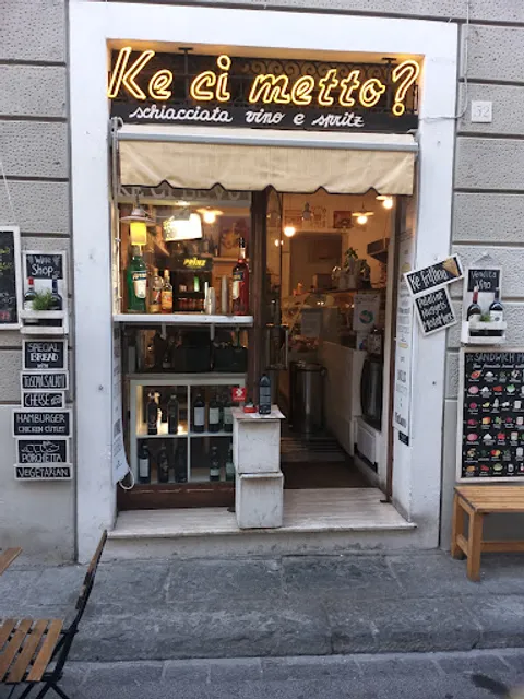 Ke Ci Metto? Schiacciate ,Vino, Birra,Sprtiz e Taglieri