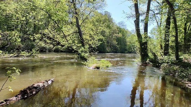 Canoe Launch at Falls Lake Parking