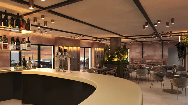 Sky Bar Novotel Valencia Lavant