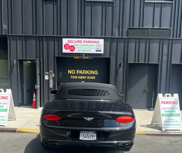 Secure Parking Williamsburg.