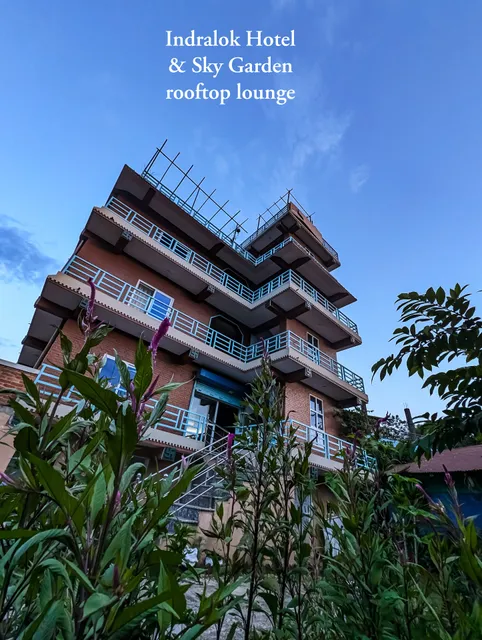 Indralok Hotel & Sky Garden rooftop lounge