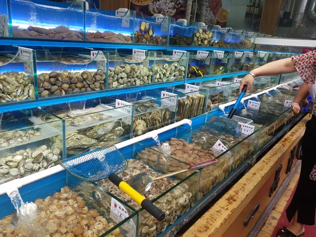 Dama Seafood Barbecue Snack Booth