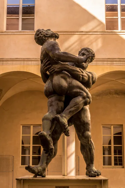 Monumento a Ercole e Anteo detti “I du brasè”