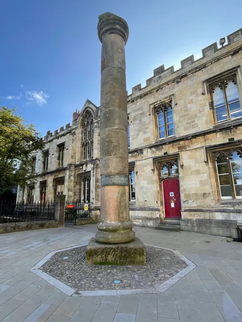 Roman column in Minster Yard