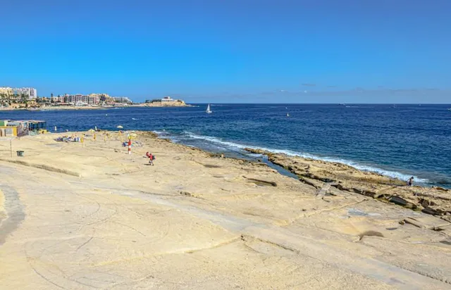 Sliema beach