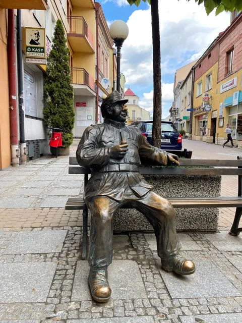 Ławeczka Józefa Szwejka w Sanoku