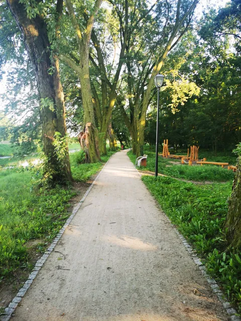 The city park. Kajetan Morawski