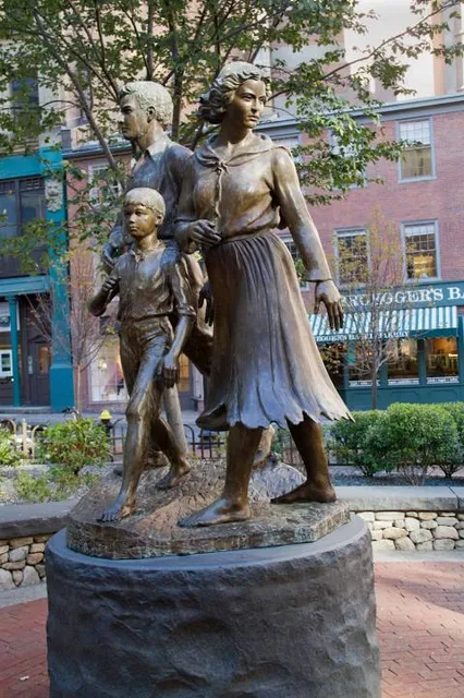 Boston Irish Famine Memorial