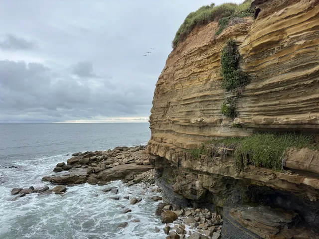 Stairs to lookout on Sunset Cliffs