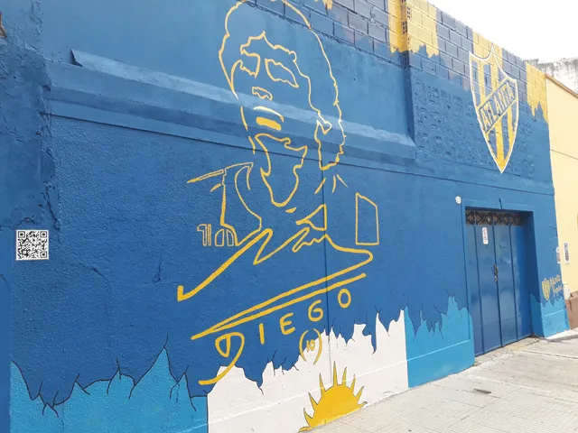 Mural de Diego Maradona