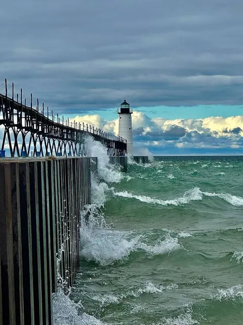 Manistee North Pier Lighthouse