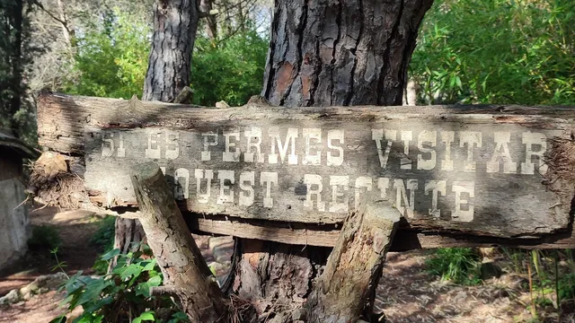 Bosc d'escultures i cabana dels nans