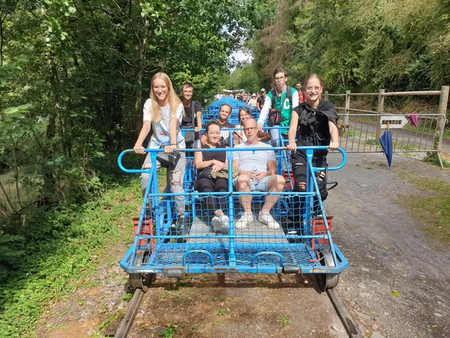 Draisines de la Molignée - départ de Falaën