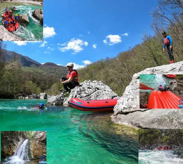 RAFT AND ROLL - Bovecrafting Szlovénia