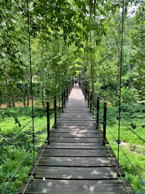 Swinging Bridge at Orange Grove