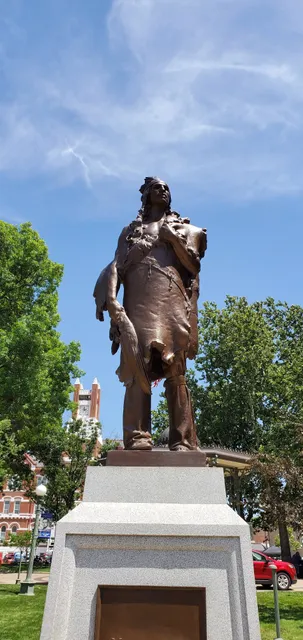 Chief Mahaska Statue