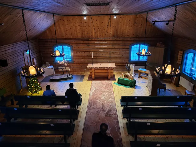 Mountain church in Salen