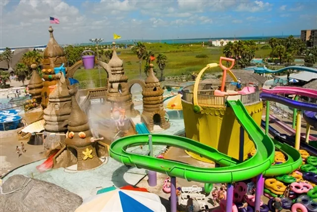 Beach Park At Isla Blanca