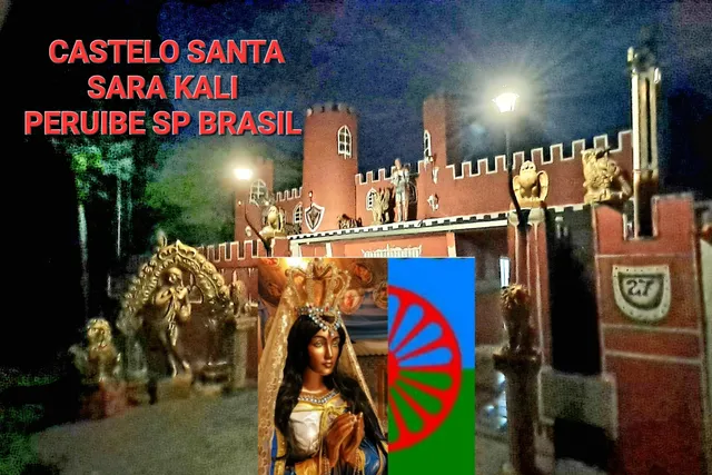 CASTELO SANTA SARA KALI (SANTUÁRIO NACIONAL DE SANTA SARA KALI PERUIBE SP BRASIL)