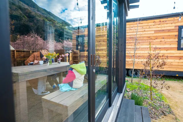 Tiny Base The River HOUSE & TRAILER