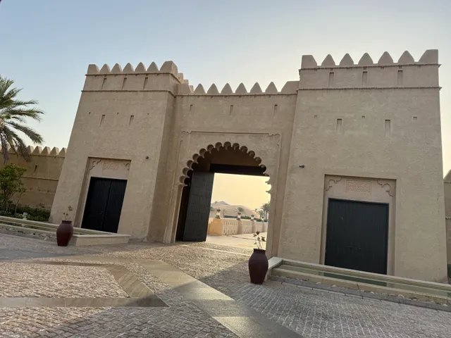 Main Gate - Qasr Al Sarab Desert Resort by Anantara
