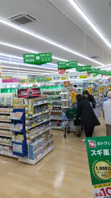 スギ薬局平群店