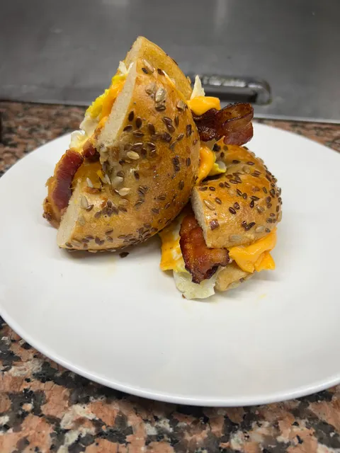 The bagel train cafe