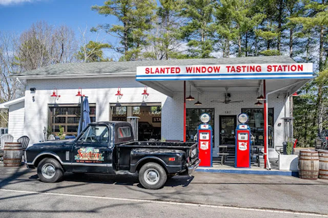Slanted Window Tasting Station