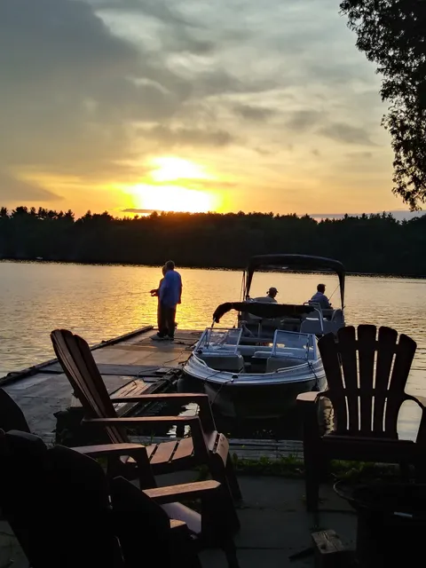 Clear Lake Cottages. Rideau Lakes. Ontario.