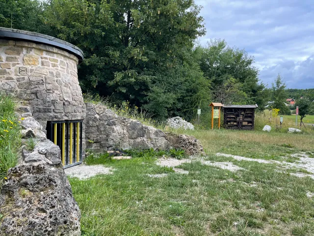 Historischer Gipsbrennofen